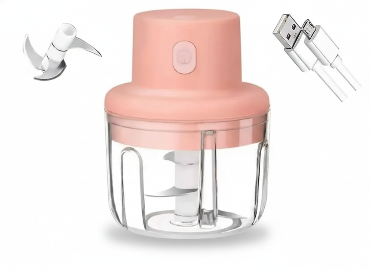 ইলেক্ট্রিক গারলিক মেশিন (Rechargeable Mini Chopper)